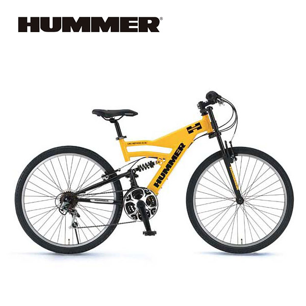 HUMMER（ハマー） 自転車 AL-ATB268 DH 26インチ イエロー 【マウンテンバイク】01