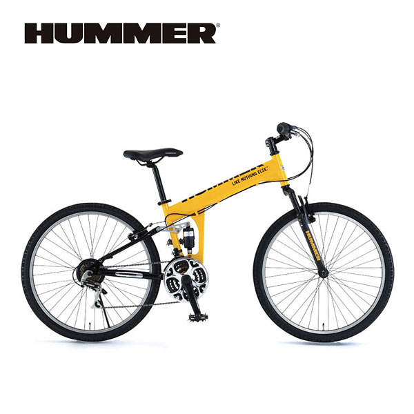 HUMMER（ハマー） 自転車 26インチ ATB268 W-sus LK イエロー01