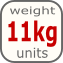 11kg units
