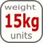 15kg units