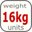 16kg units