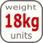 18kg units